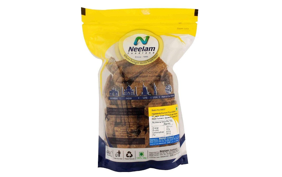 Neelam Foodland Roasted Baked Nachani Stick   Pack  200 grams